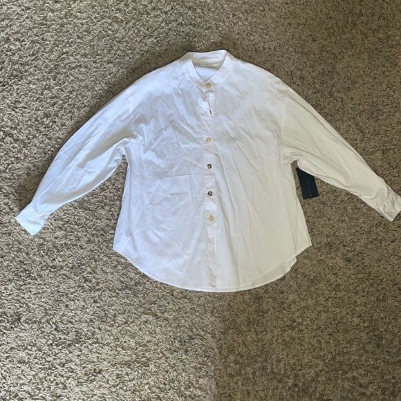 Bryn Walker Longsleeve Buttondown Blouse - Picture 2 of 6